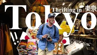 Vintage Shopping in Japan 🇯🇵 Thrifting in Shimokitazawa, Kapital in Shibuya, Kamakura, and more !!