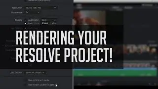 Best Render Settings in DaVinci Resolve - My Resolve Export Codecs N Stuff