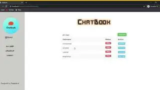 Chatbook Project in PHP with Source Code | Projecto.in