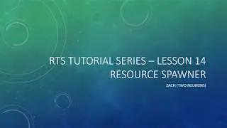 3.14 RTS Resource Spawner [UE4 - RTS Tutorial]