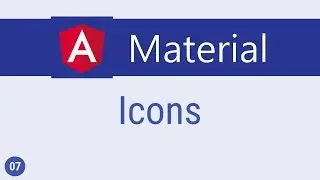 Angular Material Tutorial - 7 - Icons