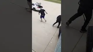 Two Thieves Gets Caught Stealing A Trucker Tires