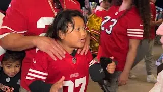 'Been a long, good day!': 49ers fans celebrate opening night victory