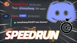 I made people SPEEDRUN to get BANNED in Discord... (Nitro prize!)