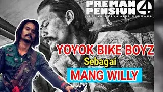 NGGAK NYANGKA !!Profil & Potret kerennya yoyok bikeboyz pemeran willy di preman pensiun 4