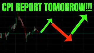 🔥 CPI REPORT TOMORROW! TSLA, SPY, AMC, GME, NVDA, AAPL, AMZN, AMD, META, AMZN, & QQQ PREDICTIONS! 🚀