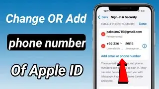 How to change trusted phone number of your Apple ID