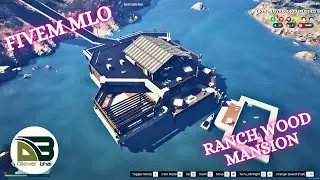 fivem Ranch wood mansion - Fivem Mafia Mansion - Fivem beautiful interior -gang mansion