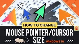 Windows 10: How To Change Mouse Pointer | cursor Size🖱