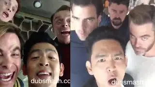 Star Trek Beyond Cast Dubsmash Compilation! (HQ)