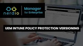 UEM Intune Policy Protection Versioning (AVD Demo of the Day)