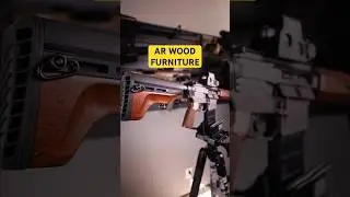 Wooden AR Actually Looks Fire