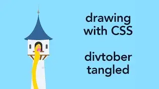 Drawing with CSS: Divtober - Tangled