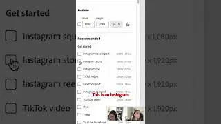 How to use Adobe Express (beta) to expand and resize images for social media #AdobeExpress #shorts