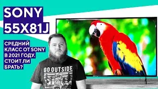 Обзор телевизора Sony KD-55X81J. Что может предложить 