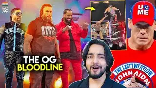 'Apni Bloodline Finally🔥🥹' Roman Reigns Clash Cody Rhodes, The Rock Return, John Cena Retirement