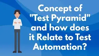 What is the concept of "test pyramid" and how does it relate to test automation?