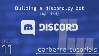 Command specific error handling - Building a discord.py bot - Part 11