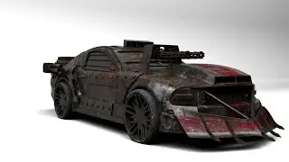 Modeling Death Race car 3ds Max tutorial Part -1