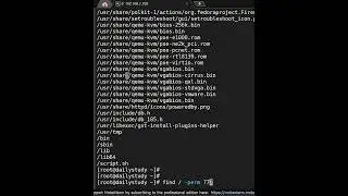 How to find all file with permission | 