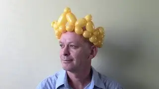 Корона из шариков