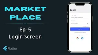 Login Screen - Auto-Marketplace App Flutter UI | Ep. 5