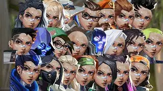 Valorant Ultimate Voice Lines but it's all Neon