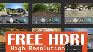 Best Website For Free High Resolution HDRI | How To Download Free High Dynamic Range Imaging