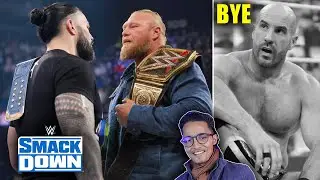 Cesaro QUITS WWE...Fans Angry on John Cena, Roman Reigns/Brock Lesnar Contract Signing WWE Smackdown