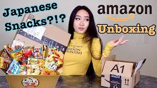 TRYING JAPANESE SNACKS?🍡 [AMAZON UNBOXING + HAUL!!!] Random things I got during Quarantine 2020