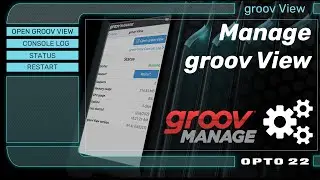 groov Manage: groov View