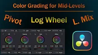 Color Adjustment for Mid-Levels in DaVinci Resolve