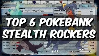 Top 6 Best Pokebank Stealth Rock Users in Pokemon Sun and Moon (Move Tutor Edition)