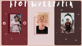 「☆~ Kpop Wallpaper Aesthetic tutorial↝picsart 🌼