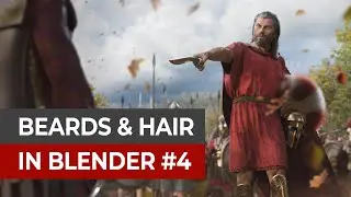 How to Create Beards & Hair in Blender 4/4