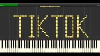 Tik Tok synthesia midi art