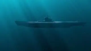 Submarine 1 hour underwater sound 4K