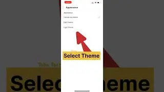 How to Change YouTube Theme to Dark Mode #tahatech #tahatechheist #techchannel #shorts #short