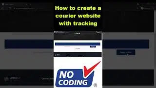 How To Create a courier &Logistic website  #makemoneyonline #webdesign#logistics  #startupideas