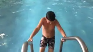 Milo in Pool 2 of 3