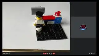Tutorial on how to make a Lego office desk.