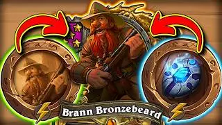 Instant Golden DRAGON Brann! | Hearthstone Battlegrounds