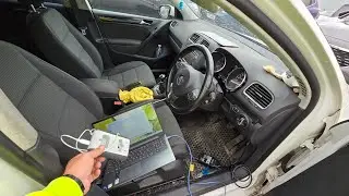 ☝️Cum se programeaza cheile pierdute la Golf 2011. Pas cu pas in limba Romana.