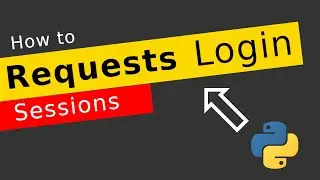 Python Requests login and persistent sessions tutorial 🔥: the Hacker way | Python web scraping