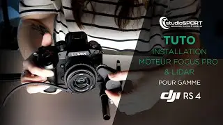 TUTO : installation moteur DJI Focus Pro et module LiDAR (FR & English subtitles) | studioSPORT