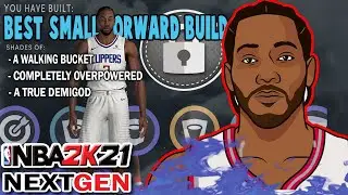 NBA 2K21 NEXT GEN - BEST SMALL FORWARD DEMIGOD STOPPER LOCKDOWN BUILD  AND BADGES