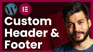 How To Make Custom Header and Footer in Elementor (step by step)