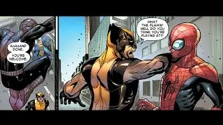 What Did Spiderman Say To Wolverine...