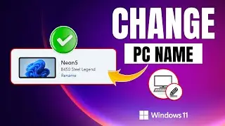 How to Change PC Name in Windows 11 on PC | Rename Windows 11 Username