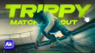TRIPPY MATCH CUT MUSIC VIDEO TRANSITION (AFTER EFFECTS)